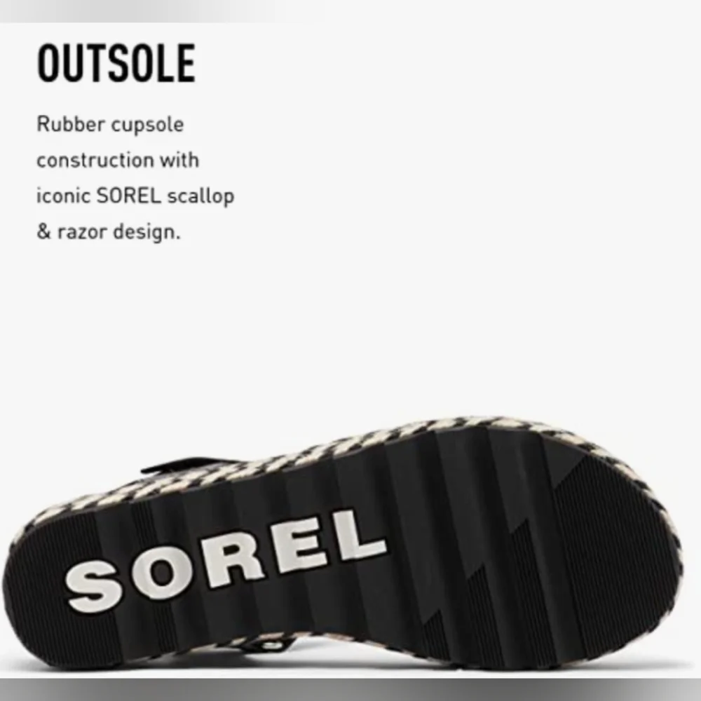 Sorel Women's Cameron™ Flatform Sandals Mixed Sizes R 8.5/ L7.5 MSRP $135